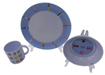 JOGO DE LOUCA PLAST DECOR 